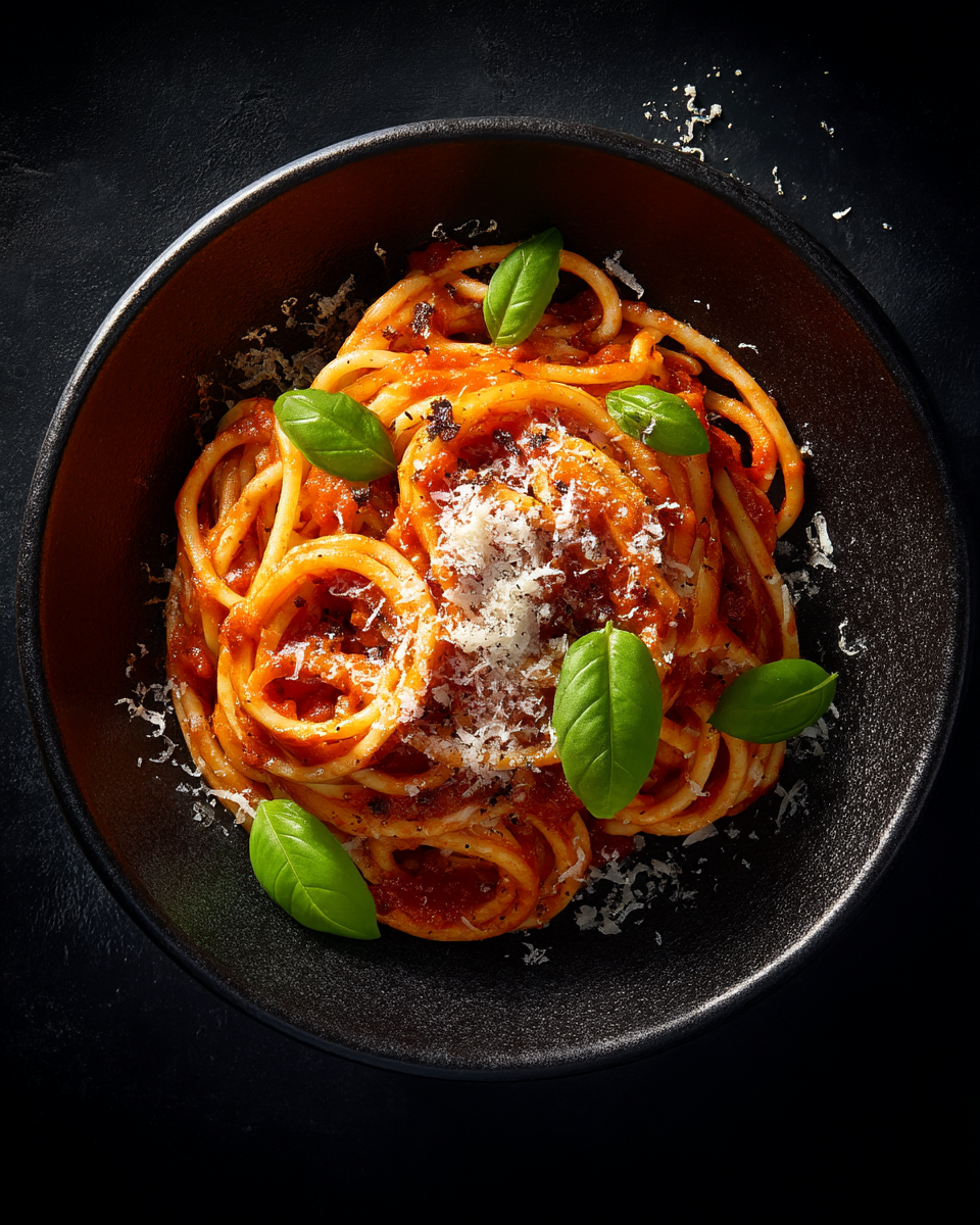 Hausgemachte cremige Pasta-Gerichte