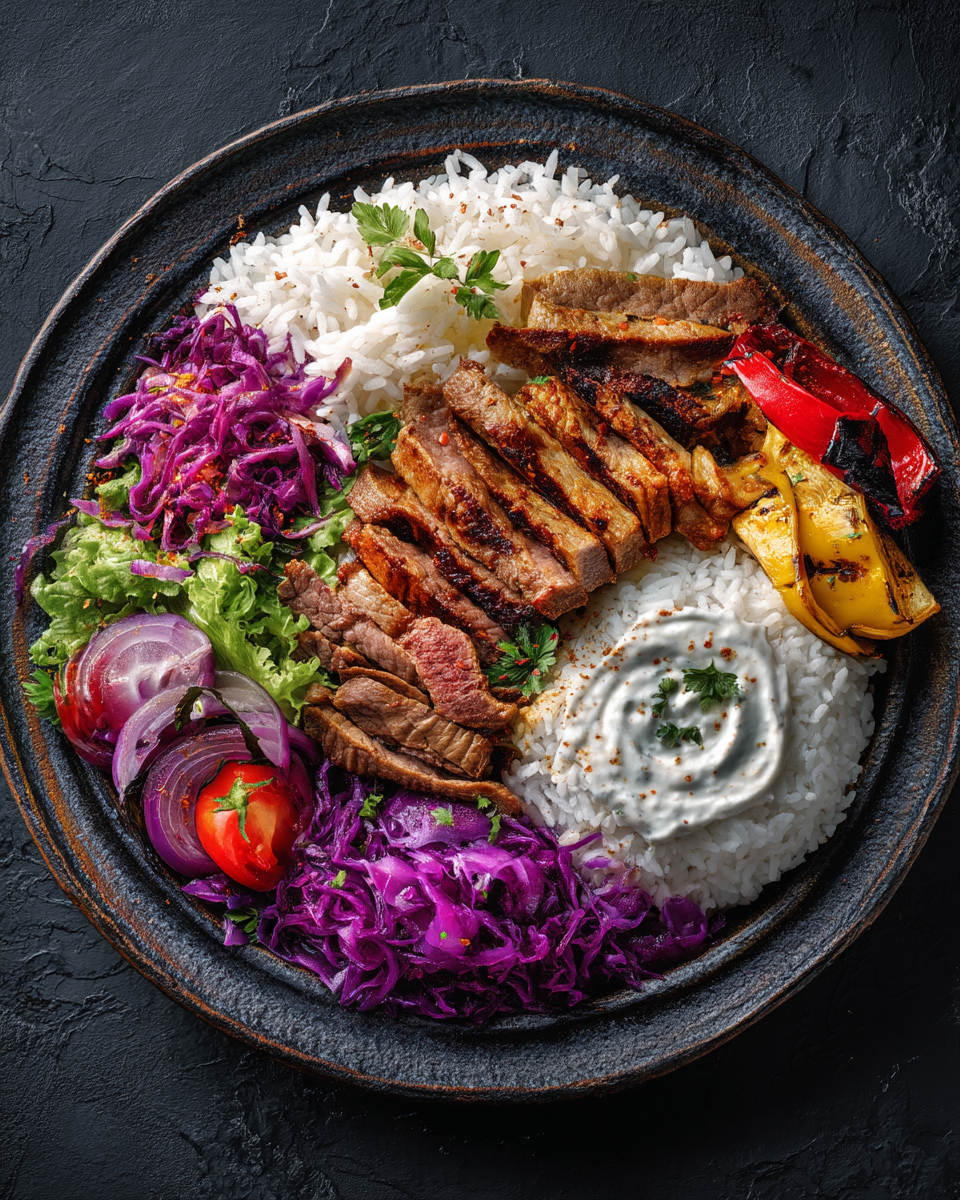 Frischer Döner und Dürüm vom Spieß